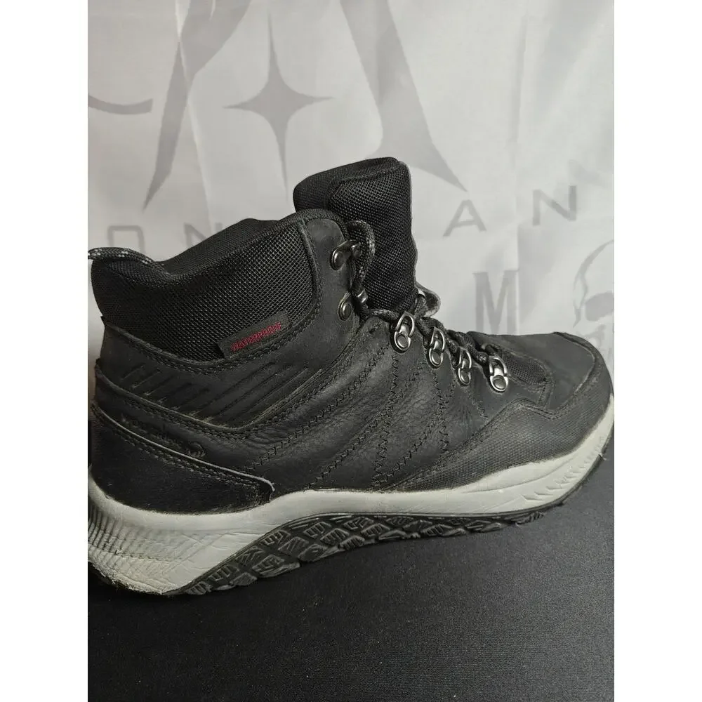 WOLVERINE - Luton - Men's 12 EXTRA WIDE Mid Steel-Toe Hiker - Boot Black